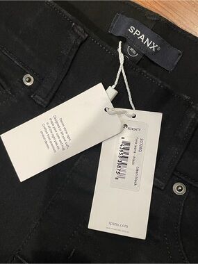 SPANX Black womens Flare Jeans XS-P